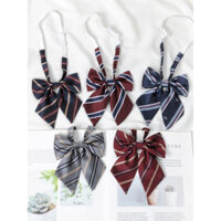 Áo sơ mi nữ phong cách Nhật Bản, cà vạt JK, cà vạt màu đỏ rượu vang, đồng phục sinh viên, cà vạt đồng phục học thuật, cà vạt ảnh tốt nghiệp