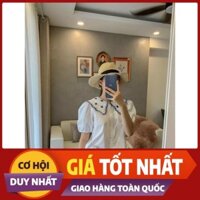 Áo Sơ Mi Nữ, Sơ Mi Trắng Cổ Ren Chất Kate Hàn Không Nhăn nhàu Siêu Hot Hit  ཾ
