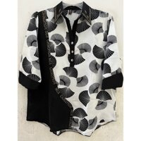 Áo sơ mi nữ trung niên 60-70kg