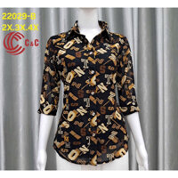 Áo sơ mi nữ trung niên 45-70kg