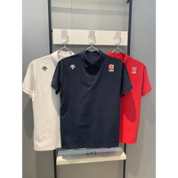 Áo Sơ Mi POLO Nam DESCENTE Ẩm Thoáng Khí Áo Sơ Mi Tay Ngắn 907