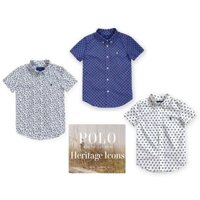 Áo sơ mi Ralph Lauren thêu ngựa nhiều hình BT size 2 - 18y
