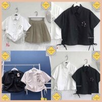 Áo Sơ Mi Rút 2 Bên Hông Đẹp + Phong Cách -_Fashion Nam Nữ Unisex Kèm Ảnh Tự Chụp + Đánh Giá [GIÁ RẺ VÔ ĐỊCH] 353