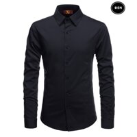 Áo sơ mi, sơ mi nam, chất lụa mềm mịn form đẹp thoáng mát