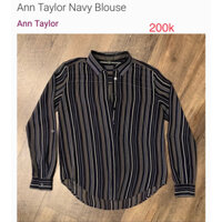 Áo sơ mi sọc Ann Taylor size xs ( authentic 100% ) - thanh lý ( độ mới 95-98%)