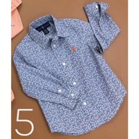 Áo sơ-mi tay dài Polo Ralph Lauren bé trai. Hàng XK, made in vietnam chuẩn xịn