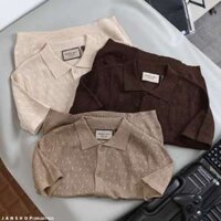 Áo Sơ Mi Tay Ngắn J&CO Regular Hardy, Chất vải len cao cấp, mềm mại, Nổi bật với họa tiết hình thoi