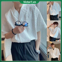 Áo Sơ Mi Tay Ngắn Màu Trơn Thời Trang Dành Cho Nữ phong cách hàn quốc thời trang áo len hợp thời trang áo sơ mi trắng tay ngắn  sơ mi form rộng unisex áo khoác sơ mi nam form rộng sơ mi nam hàn quốc áo sơ mi nam công sở