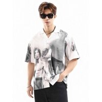 Áo Sơ Mi Tay Ngắn Nam Lee Chất Chéo Thái Mịn Mát Form Relaxed FAPAS