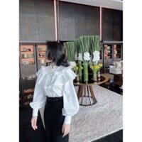 Áo sơ mi tay phồng