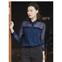 ÁO SƠ MI TAY VOAN NHÚN BÈO NGỰC TA2736