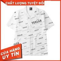 Áo sơ mi Teelab monogram typo SS014 - Hàng nhập khẩu