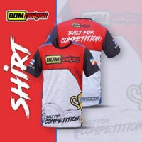 Áo sơ mi thăng hoa BOM RANGSIT Áo thun cổ tròn tay ngắn