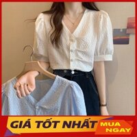 Áo Sơ Mi Tiểu Thư Tay Bồng Hàng Quảng Châu M2010