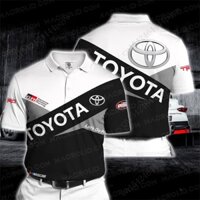 Áo Sơ Mi Toyota Polo Cho Nam Thăng Hoa Toàn Bộ Toyota Thương Hiệu Mới Áo Sơ Mi Polo Nam Chất Lượng Cao Áo Thun Oversize Hip-hop Bông Tai Kẹp Áo Sơ Mi Nam 3D Anime Áo Sơ Mi Tay Ngắn