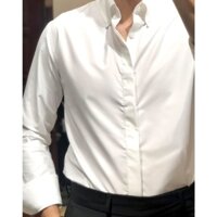 Áo sơ mi trắng cổ Button Down