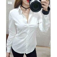 áo sơ mi trắng nữ siêu hot