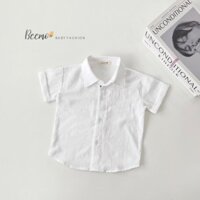 Áo sơ mi trắng trơn Beemo