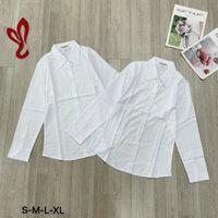 ÁO SƠ MI TRẮNG TRƠN TAY DÀI