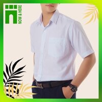 Áo sơ mi trắng từ 20kg -90kg - Áo đồng phục học sinh cấp 1, cấp 2 - NH Shop