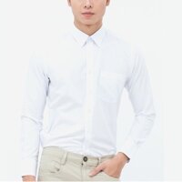 Áo Sơ Mi Trắng Vĩnh Tiến Chính Hãng Sơ Mi Nam Tay Dài Somi Công Sở