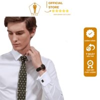 Áo sơ mi TRAZ măng séc nam, cufflink cao cấp chống nhăn thấm hút mồ hôi(mặc ôm thì giảm 1 đến 2 size)777