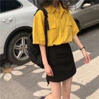 Áo sơ mi túi hộp