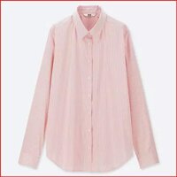 Áo sơ mi Uniqlo nữ kẻ sọc 2019 - 415146