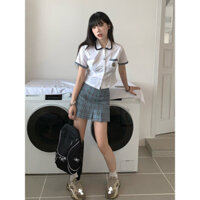 Áo sơ mi và váy đồng phục học sinh Hàn Quốc [Begonia Love] 2022, đồ dùng học tập mới