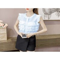 Áo Sơ mi Vải Đũi thời trang nữ