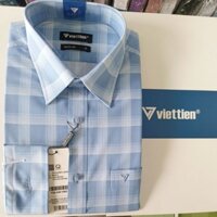Áo sơ mi Việt Tiến dài tay cao cấp phom regular (tiêu chuẩn)