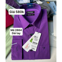 Áo sơ mi Việt Tiến giảm 60% giá 580k sale 280k form regular fit