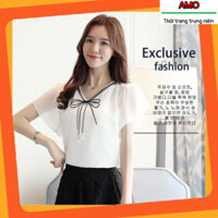 Áo sơ mi voan trắng, áo sơ mi nữ đẹp
