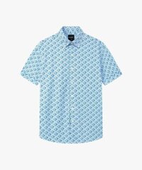 Áo Sơ Mi Xanh Ngắn Tay, Kháng Khuẩn, Bền Màu 8SMCH425XAH