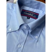 ÁO SƠ MI XANH NHẠT VẢI NHẬP KHẨU - ÁO SƠ MI NAM NỮ- ÁO SƠ MI CỔ BUTTON DOWN - ÁO SƠ MI ĐẸP - ÁO SƠ MI LEHMAN BROTHER