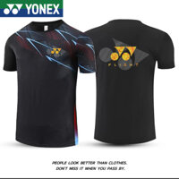 Áo sơ mi Yonex Quần áo cầu lông mới Áo thể thao dành cho nam nữ mẫu trẻ em tay ngắn khô nhanh thoáng khí quần áo cầu lông quần áo thi đấu