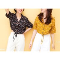 ÁO SƠMI CROPTOP BIG SIZE
