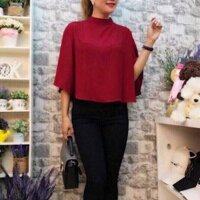 Áo sơmi kiểu tay lỡ
