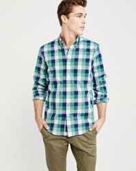 Áo sơmi nam Abercrombie & Fitch AF-US-SM89 Poplin Shirt Signature Fit