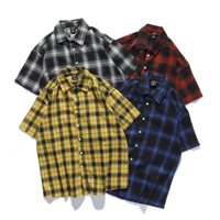 Áo Somi Tay Lỡ Kẻ CARO DÁNG DÀI FLANEL Unisex Kèm Ảnh Thật Tự Chụp + Đánh Giá