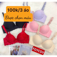 Áo su đúc 100k/3 áo nâng ngực không gọng hàng loại 1 giảm giá hôm nay