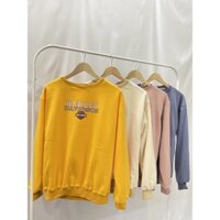 Áo Sweate Harley Davidson nam,nữ From rộng tay dày Hàn Quốc