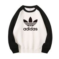 Áo Sweater Adidas, Thêu Họa Tiết Thời Trang Đường Phố Unisex