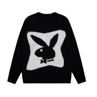 Áo Sweater, Áo Nỉ Playboy In Hình Thỏ Cho Nam Nữ