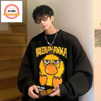 Áo sweater, áo thu đông dài tay, áo thun dài tay nam chất nỉ bông cổ tròn - An cường Official SW026