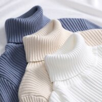 Áo sweater Cổ Lọ Dày Dặn Thời Trang Thu Đông 2023 Cho Nữ