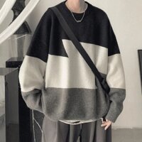 Áo Sweater Dệt Kim Dày Dáng Rộng Cỡ Lớn 3XL160 Jin [Zero Plus Clothes] Mùa Đông Hàn Quốc Cho Nam
