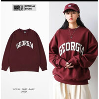 Áo sweater GEORGIA màu đỏ đô