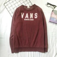 Áo Sweater hiệu Vans chính hãng Vintage lót bông (kích thước dưới mô tả)