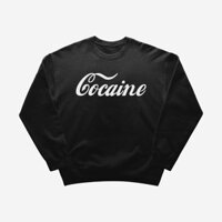 Áo Sweater HIGHMODE "C0CAINE" - Form Oversize, Nỉ chân cua, unisex nam nữ